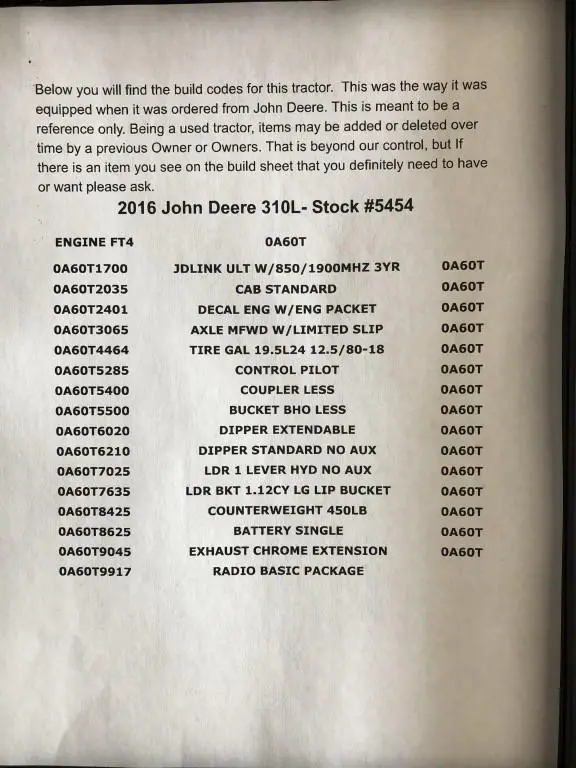 2016 John Deere 310L photo 23