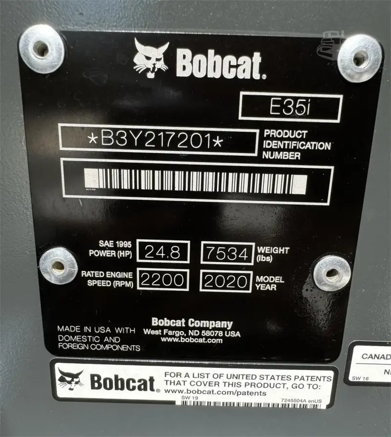 2019 BOBCAT E35I photo 15