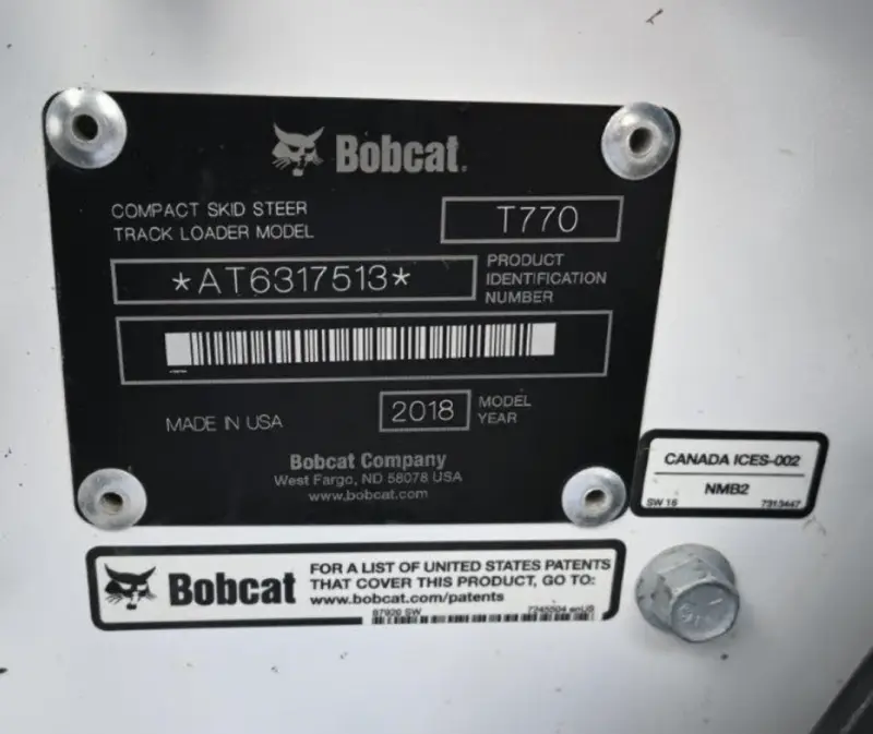 2018 Bobcat T770 photo 28