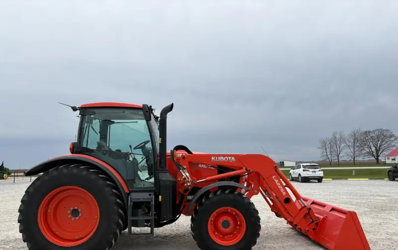 2019 Kubota M6-141 MFWD Tractor W/Loader | Agriculture photo 4