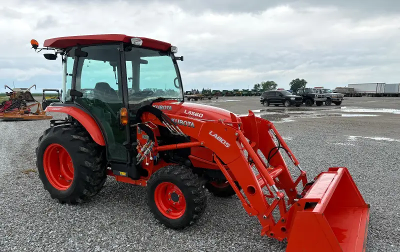 2019 Kubota L3560 Limited Edition MFWD Compact Utility Tractor W/ Loader | Agriculture photo 3