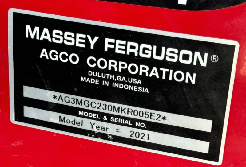 2021 Massey Ferguson GC1723 photo 98
