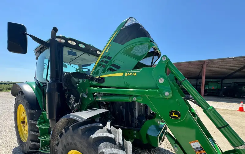 2021 John Deere 6110R MFWD Tractor W/Loader | Agriculture photo 33
