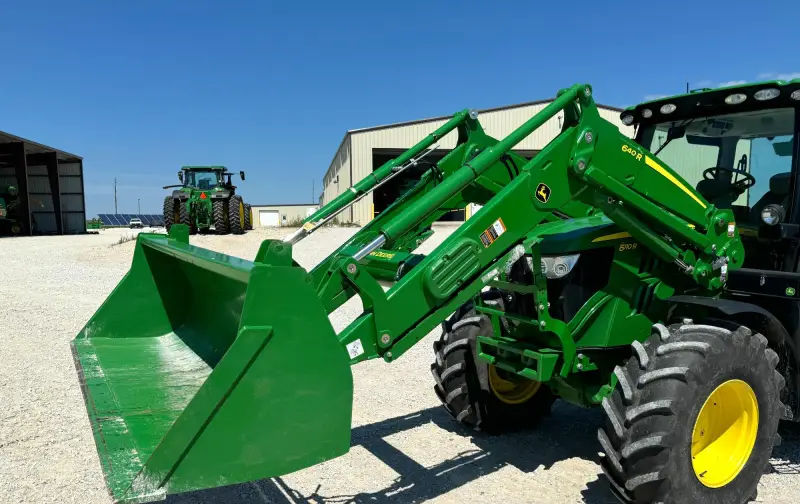 2021 John Deere 6110R MFWD Tractor W/Loader | Agriculture photo 9