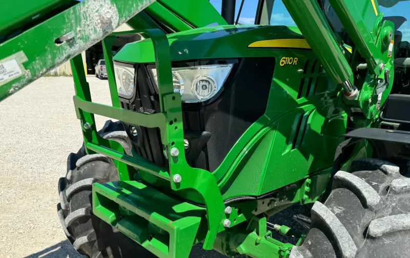 2021 John Deere 6110R MFWD Tractor W/Loader | Agriculture photo 14