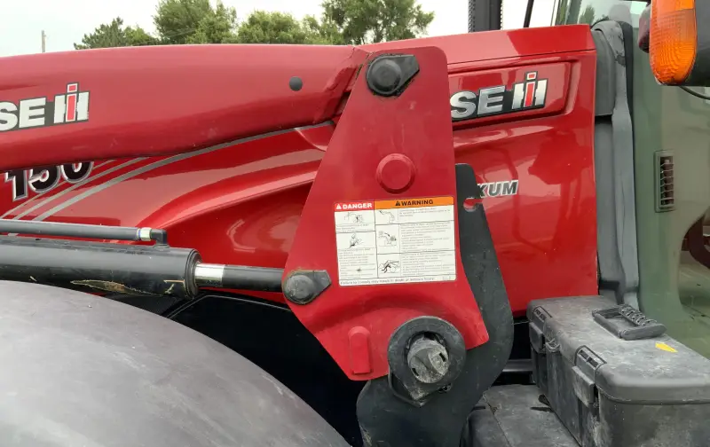 2021 Case IH Maxxum 150 MFWD Tractor W/Grapple Loader photo 11