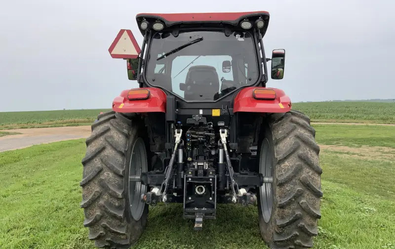 2021 Case IH Maxxum 150 MFWD Tractor W/Grapple Loader photo 6