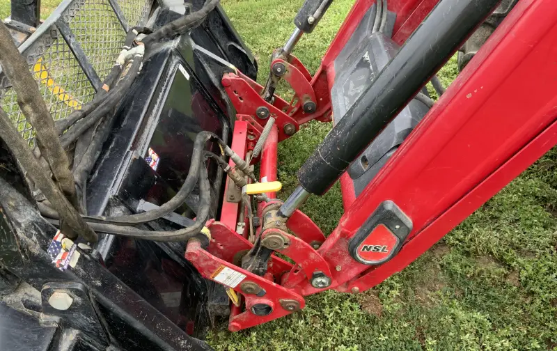 2021 Case IH Maxxum 150 MFWD Tractor W/Grapple Loader photo 13
