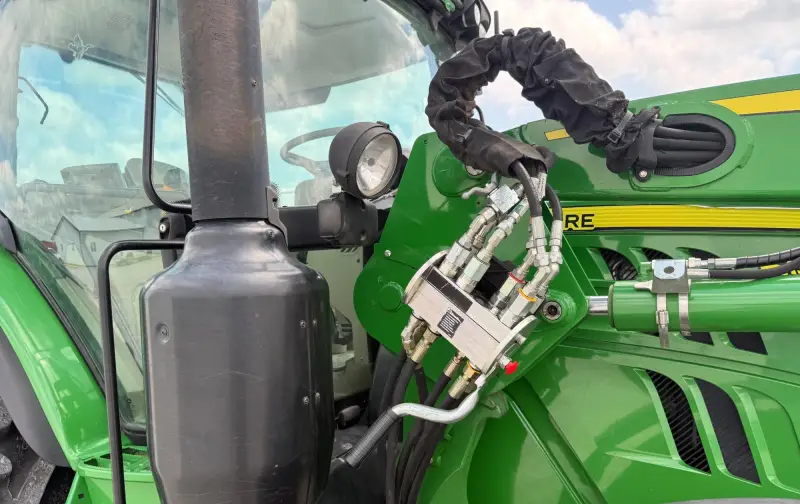 2016 John Deere 6130R MFWD Tractor W/Loader | Agriculture photo 44
