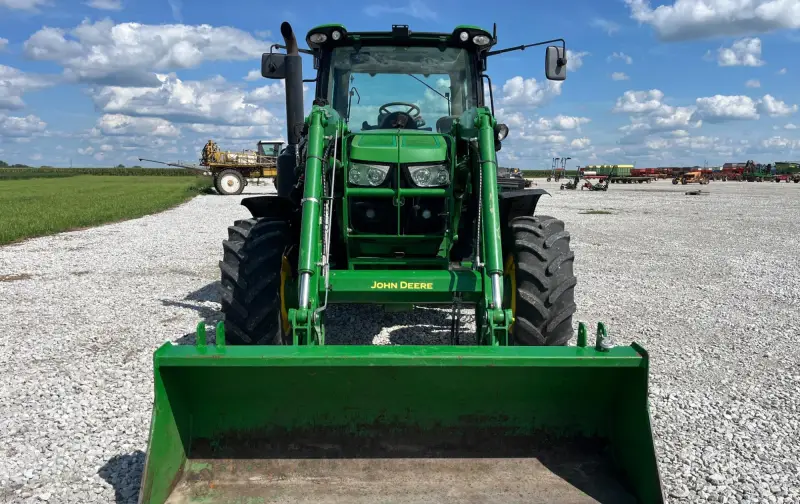2016 John Deere 6130R MFWD Tractor W/Loader | Agriculture photo 2