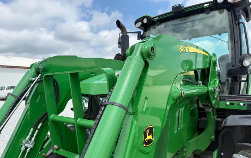 2016 John Deere 6130R MFWD Tractor W/Loader | Agriculture photo 13