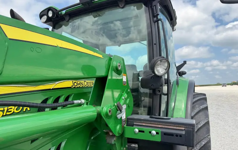 2016 John Deere 6130R MFWD Tractor W/Loader | Agriculture photo 19