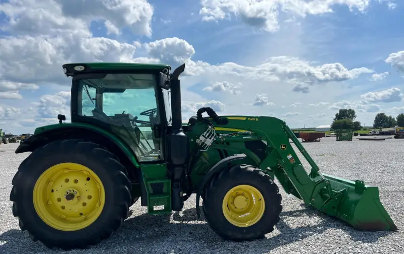 2016 John Deere 6130R MFWD Tractor W/Loader | Agriculture photo 4