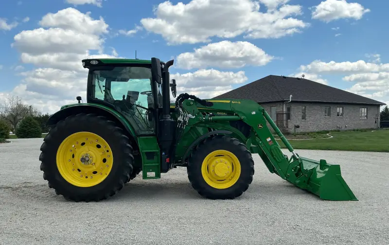 2022 John Deere 6145R MFWD Tractor W/Loader | Agriculture photo 4
