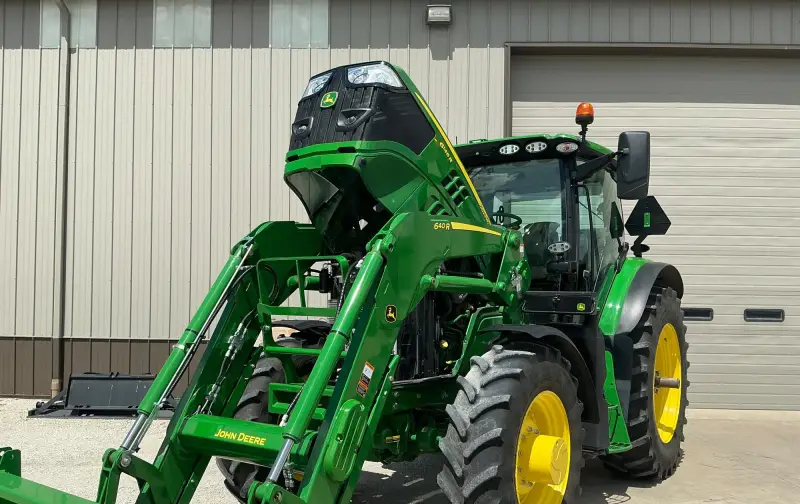 2022 John Deere 6145R MFWD Tractor W/Loader | Agriculture photo 15