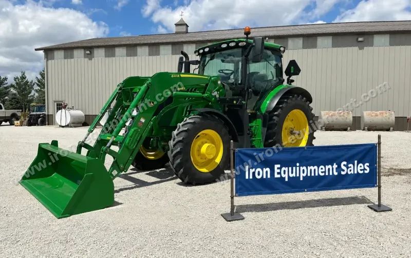 2022 John Deere 6145R MFWD Tractor W/Loader | Agriculture