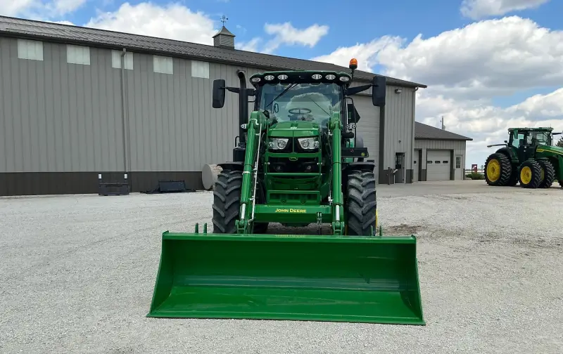 2022 John Deere 6145R MFWD Tractor W/Loader | Agriculture photo 2