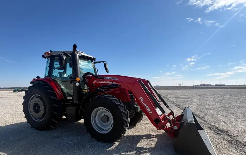 2021 Massey Ferguson 7715S MFWD Tractor W/Loader | Agriculture photo 3