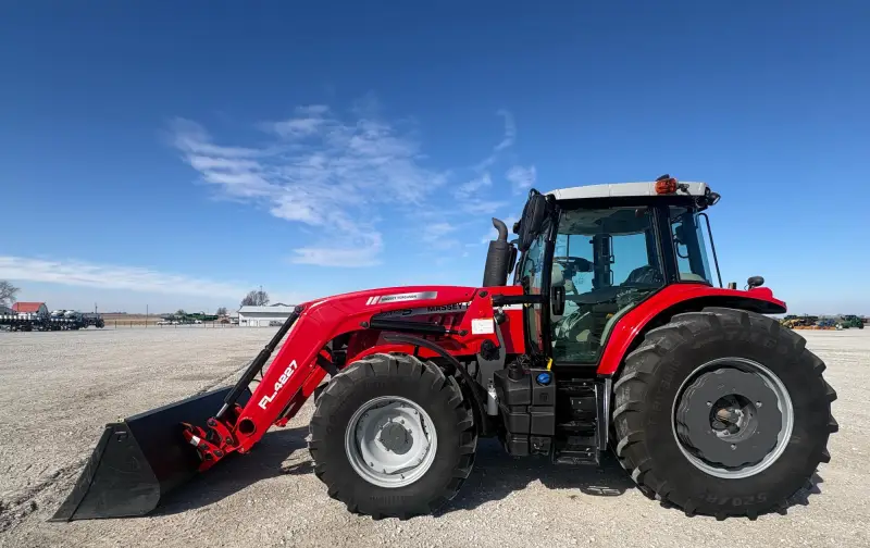 2021 Massey Ferguson 7715S MFWD Tractor W/Loader | Agriculture photo 8