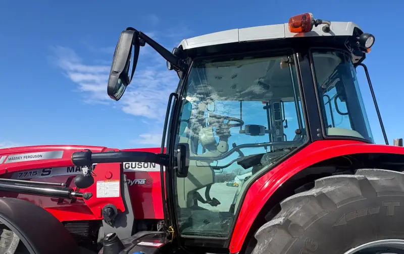 2021 Massey Ferguson 7715S MFWD Tractor W/Loader | Agriculture photo 12