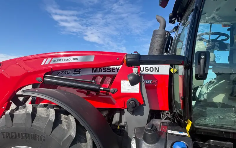 2021 Massey Ferguson 7715S MFWD Tractor W/Loader | Agriculture photo 14