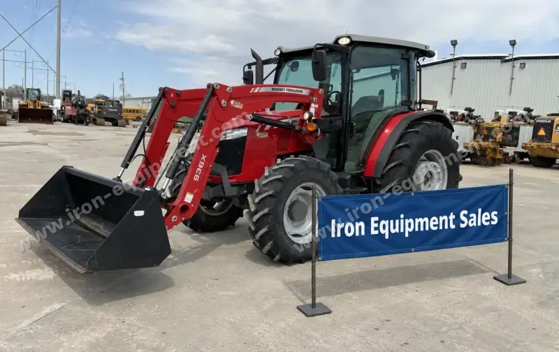 2017 Massey Ferguson 4710 MFWD Tractor W/Loader | Agriculture