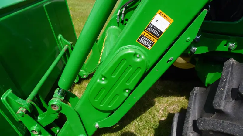 2018 John Deere 6105E MFWD Tractor W/540M Loader | Agriculture photo 16