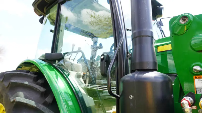 2018 John Deere 6105E MFWD Tractor W/540M Loader | Agriculture photo 34