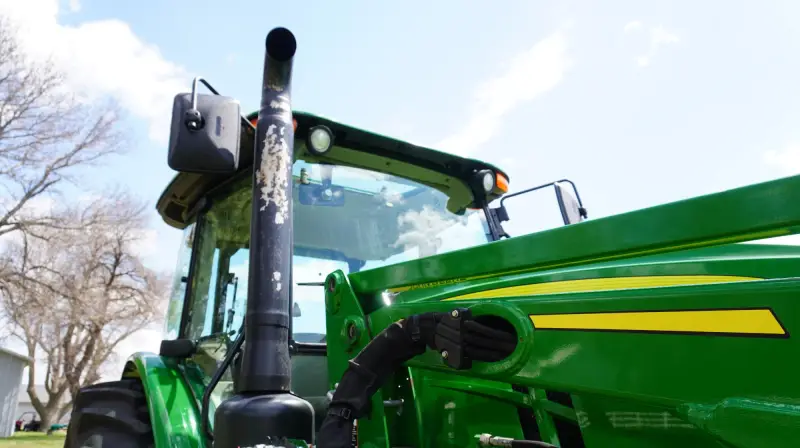 2018 John Deere 6105E MFWD Tractor W/540M Loader | Agriculture photo 31