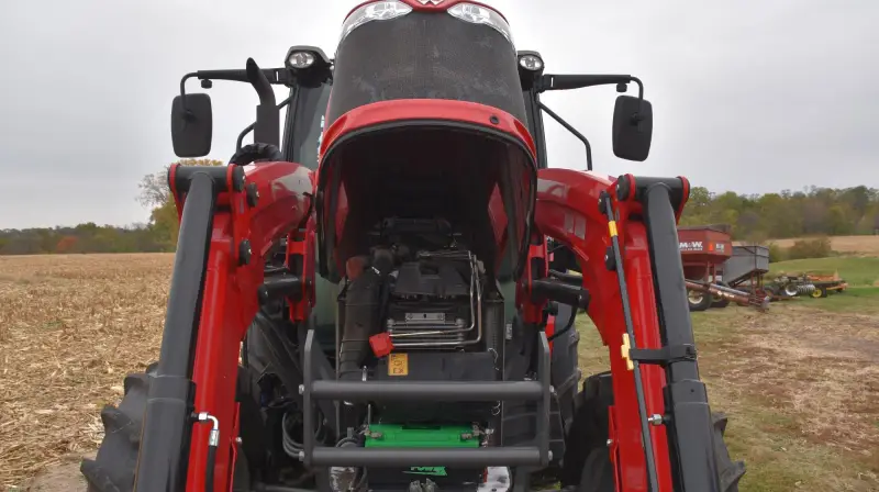 2022 Massey Ferguson 5711 Dyna-4 MFWD Tractor W/Loader | Agriculture photo 46