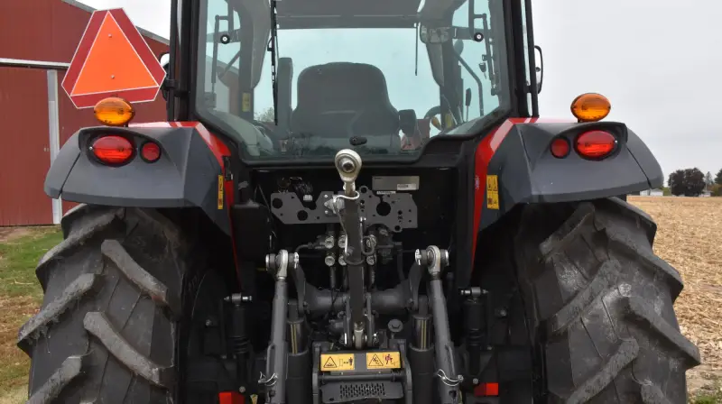 2022 Massey Ferguson 5711 Dyna-4 MFWD Tractor W/Loader | Agriculture photo 36