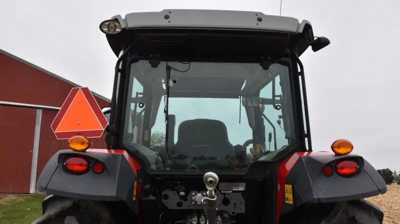 2022 Massey Ferguson 5711 Dyna-4 MFWD Tractor W/Loader | Agriculture photo 37