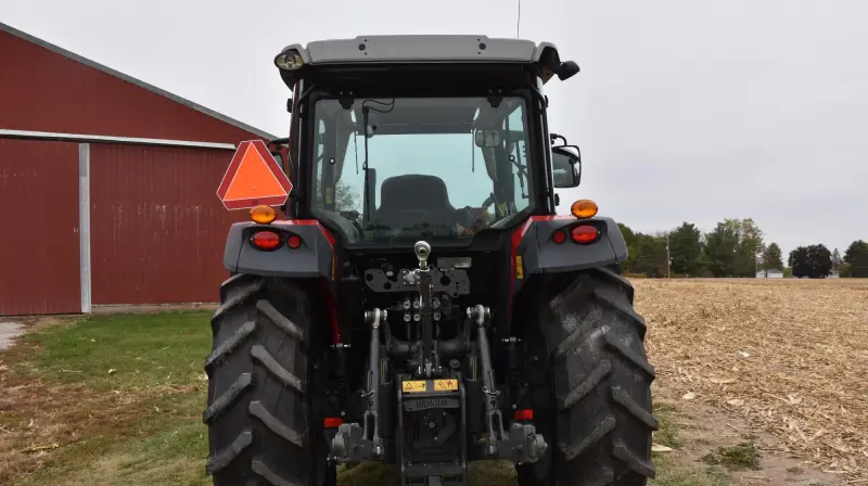 2022 Massey Ferguson 5711 Dyna-4 MFWD Tractor W/Loader | Agriculture photo 6