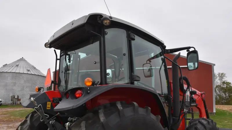 2022 Massey Ferguson 5711 Dyna-4 MFWD Tractor W/Loader | Agriculture photo 26