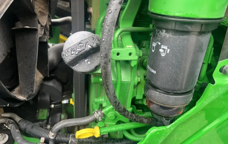 2015 John Deere 6130M MFWD Tractor W/Grapple Loader photo 55