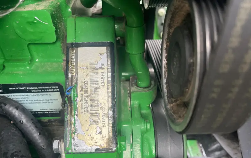 2015 John Deere 6130M MFWD Tractor W/Grapple Loader photo 47