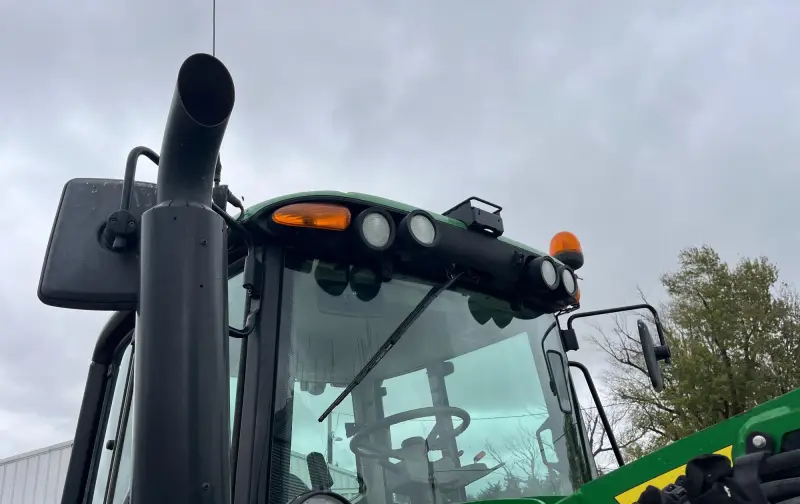 2015 John Deere 6130M MFWD Tractor W/Grapple Loader photo 18