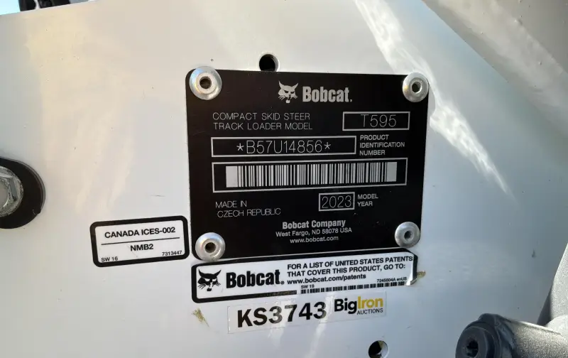 2023 Bobcat T595 Compact Track Loader photo 60