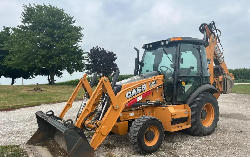 2015 Case 580 Super N 4x4 Loader Backhoe W/Extendahoe | Construction photo 1
