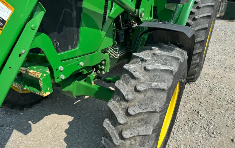 2014 John Deere 6140D MFWD Tractor W/Loader photo 28