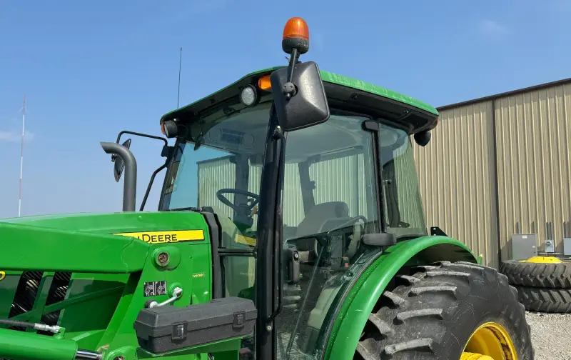 2014 John Deere 6140D MFWD Tractor W/Loader photo 8