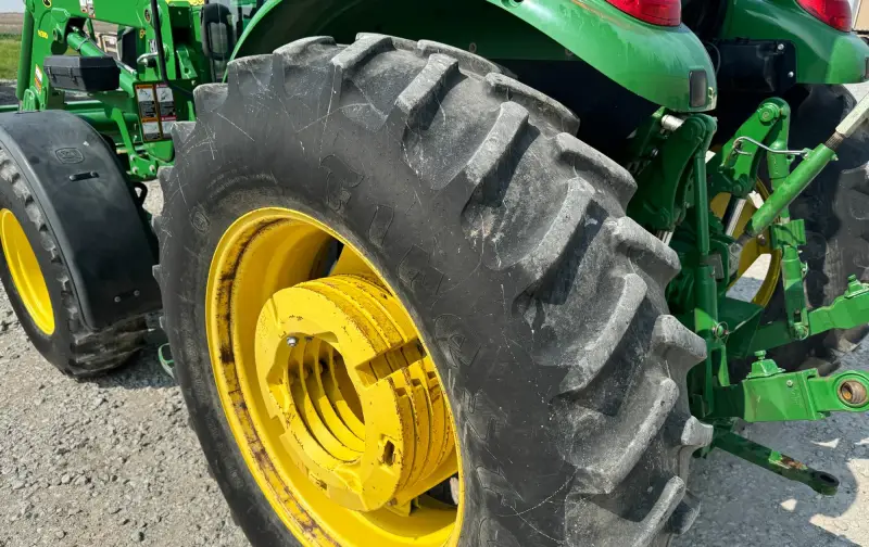 2014 John Deere 6140D MFWD Tractor W/Loader photo 31
