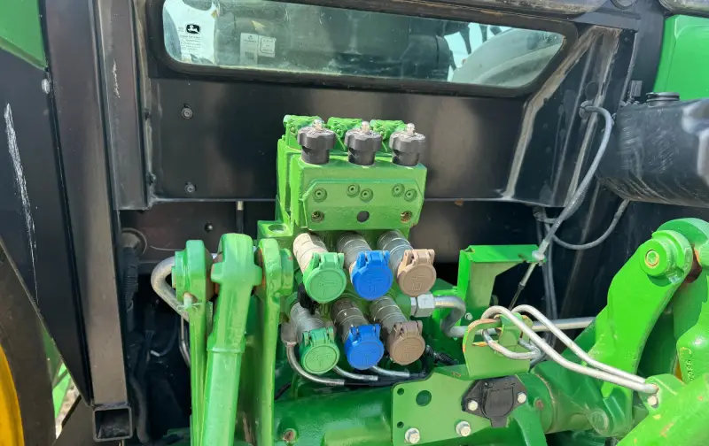 2014 John Deere 6140D MFWD Tractor W/Loader photo 13