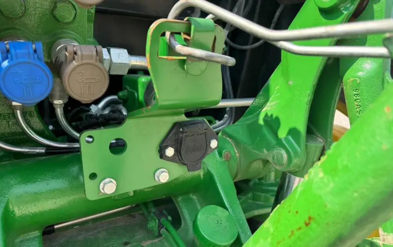2014 John Deere 6140D MFWD Tractor W/Loader photo 14