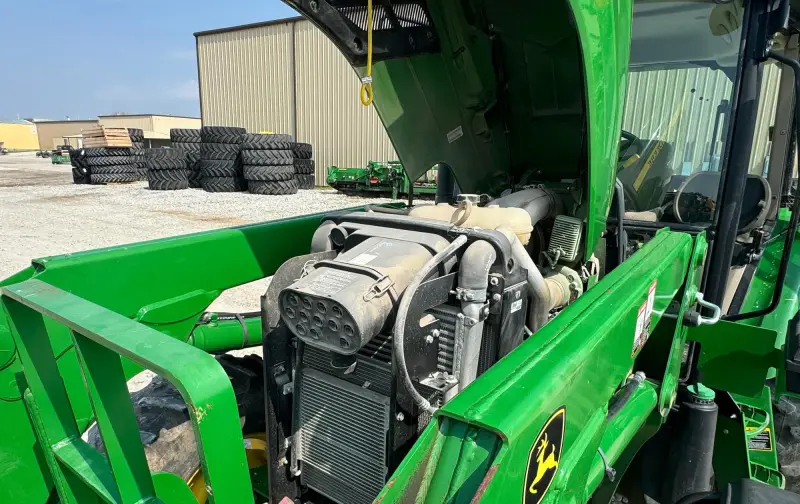 2014 John Deere 6140D MFWD Tractor W/Loader photo 33