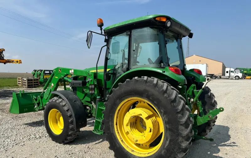 2014 John Deere 6140D MFWD Tractor W/Loader photo 6