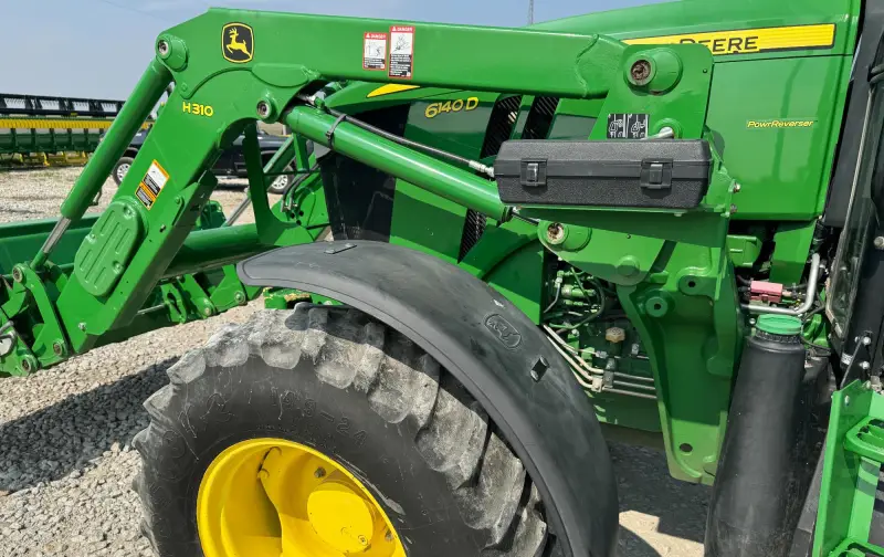 2014 John Deere 6140D MFWD Tractor W/Loader photo 20
