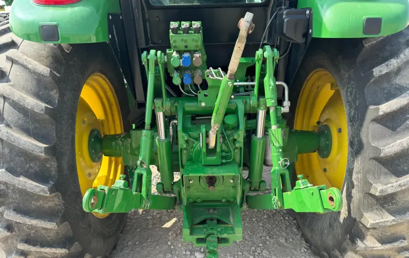 2014 John Deere 6140D MFWD Tractor W/Loader photo 12