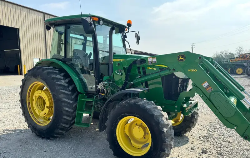 2014 John Deere 6140D MFWD Tractor W/Loader photo 3