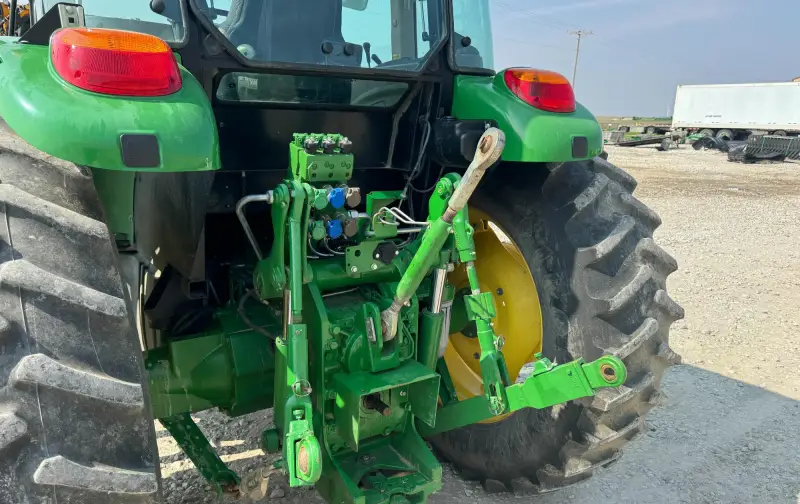 2014 John Deere 6140D MFWD Tractor W/Loader photo 11
